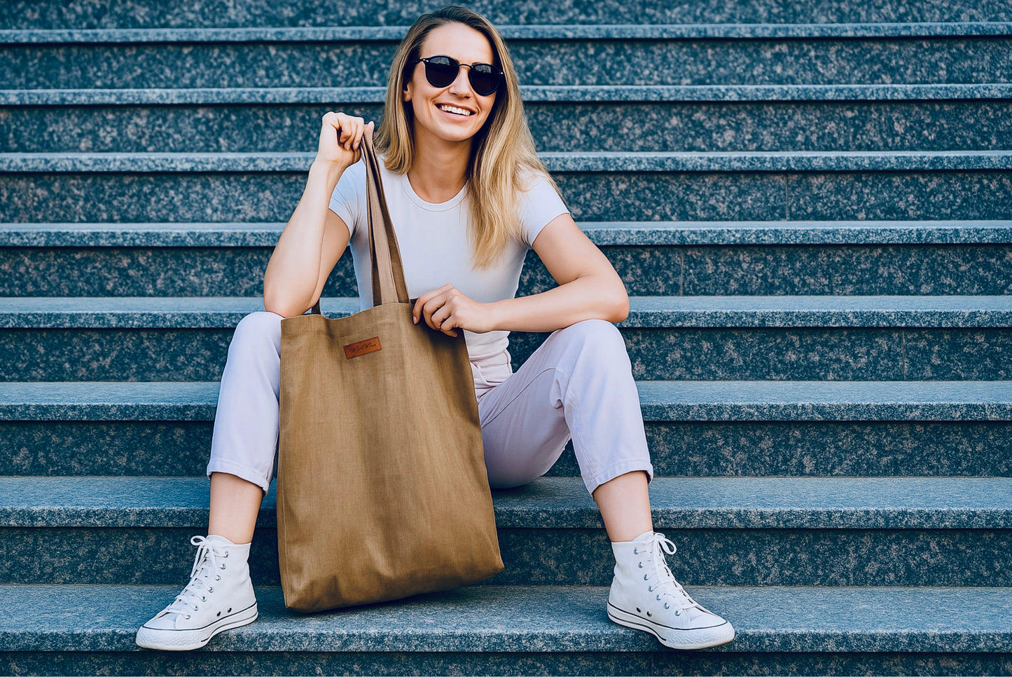 Artisan Grande Linen Tote