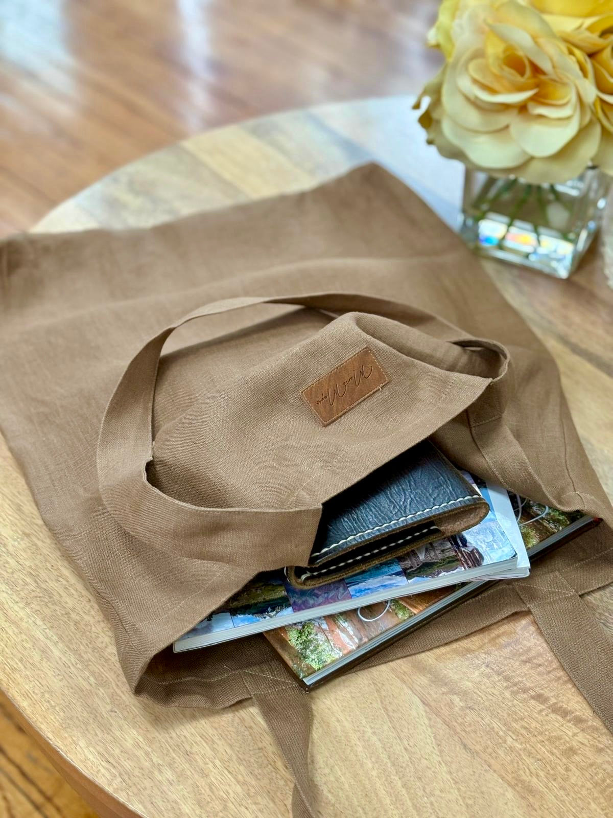 Artisan Grande Linen Tote