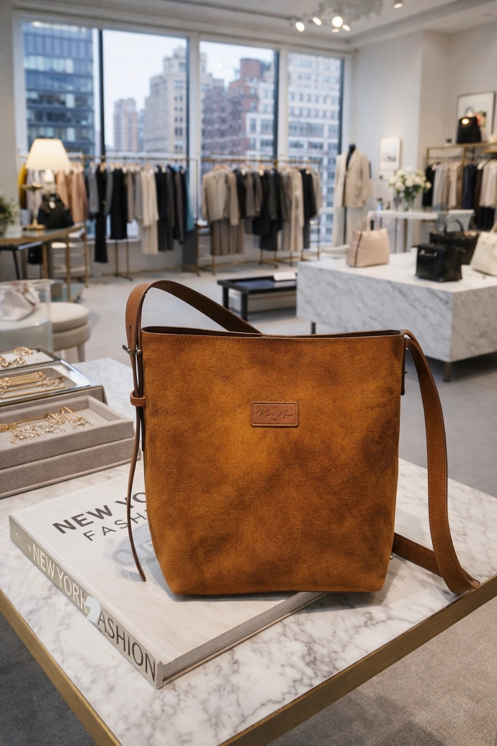 Vegan Suede Leather Bags