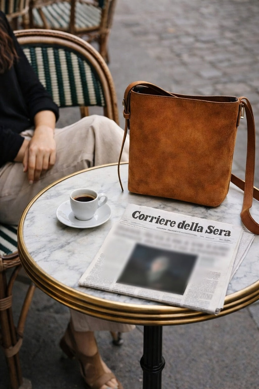 Vegan Suede Leather Bags